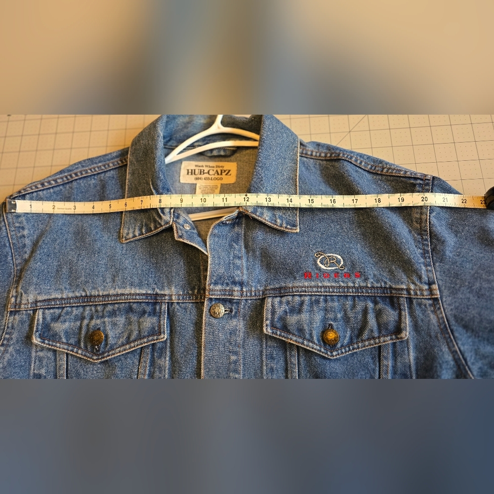 Canadian Made Riders Blue Denim Jacket - Picture 14 of 16